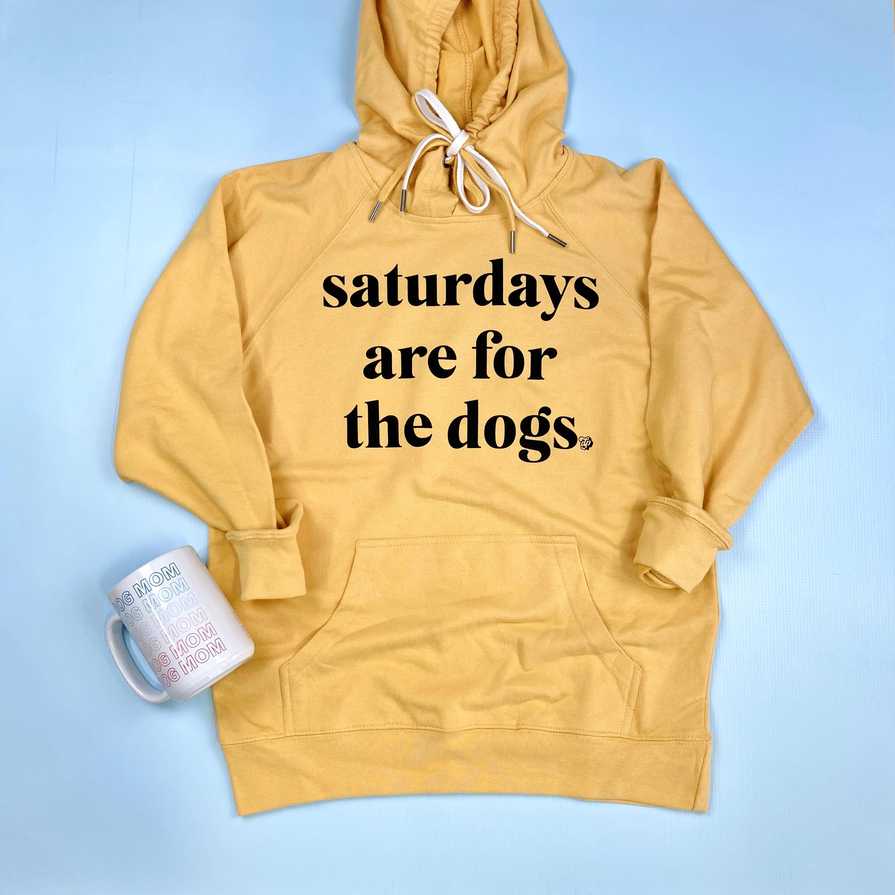 Saturdays are for the dogs hoodie