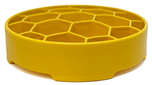 Honeycomb Design eBowl Enrichment Slow Feeder Bowl for Dogs