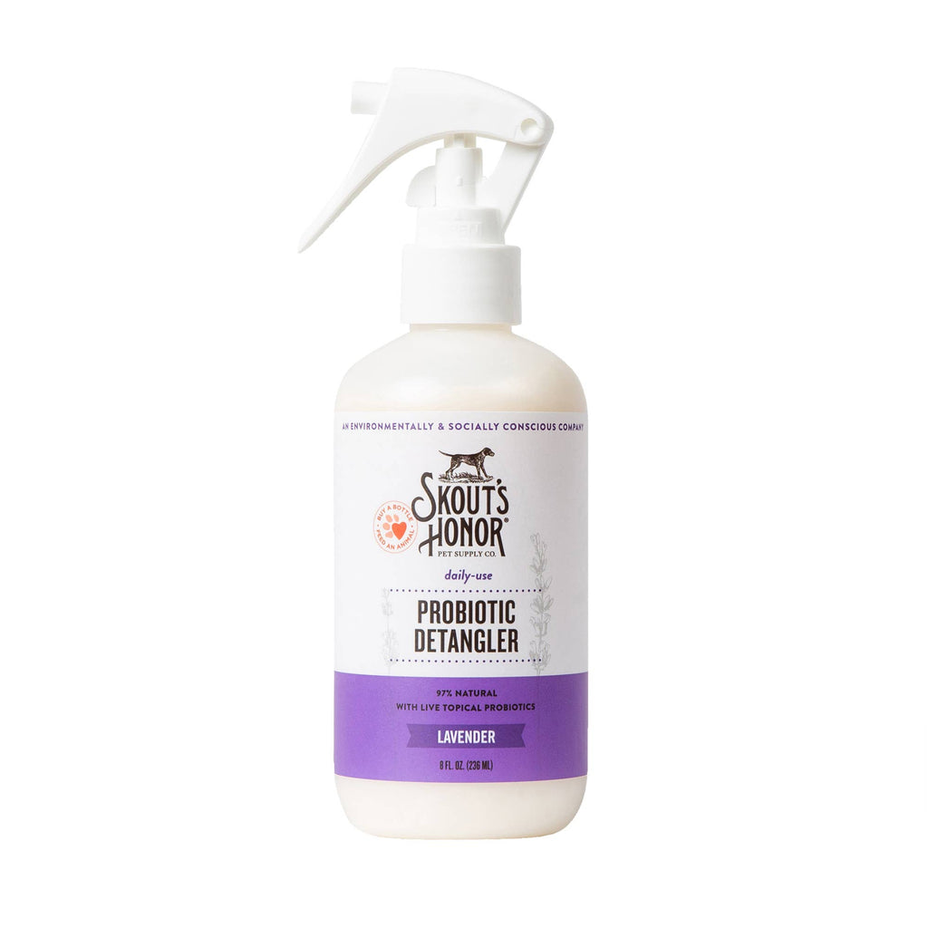 Skout's Honor Probiotic Daily Use Detangler Lavender 8 oz