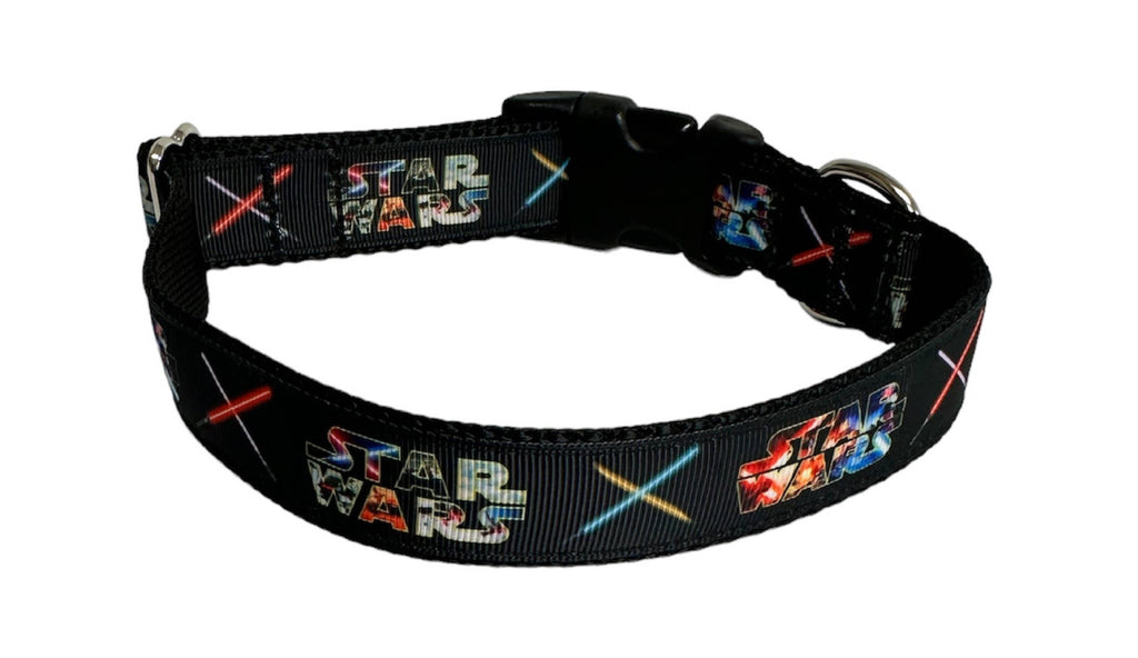 Star Wars Laser Swords Dog Collar