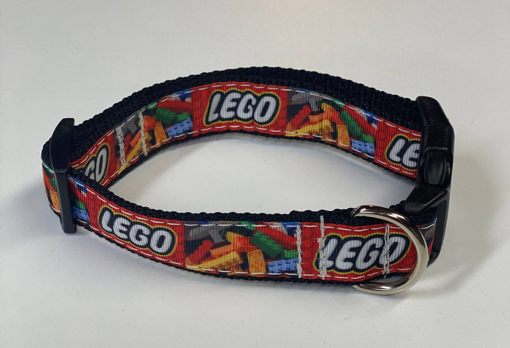 Lego Blocks Dog Collar