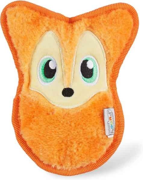 Outward Hound Durablez Fox Plush Dog Toy Orange XS