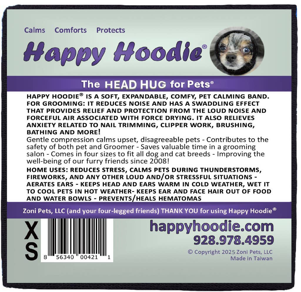 Happy Hoodie XS Black