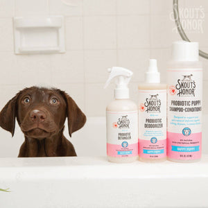 Skout's Honor Probiotic Daily Use Detangler Happy Puppy 8 oz