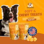 Cheese Soft & Chewy Dog Treats 8oz