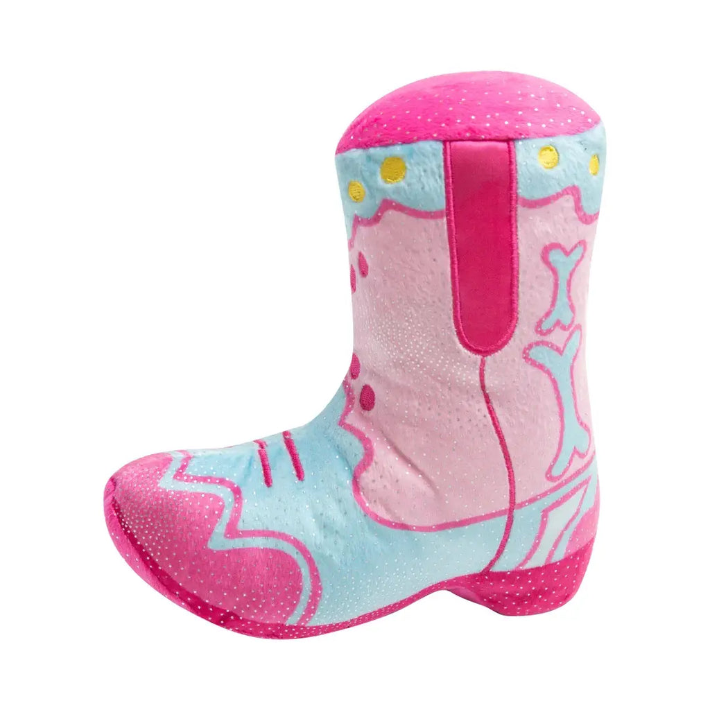 Snugarooz Single 2 Boot Plush Dog Toy 7"