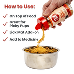 Treat Topper Turkey Dog Food Topper