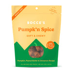 Bocce's Bakery Pumpk'n Spice Soft & Chewy Dog Treats 6oz