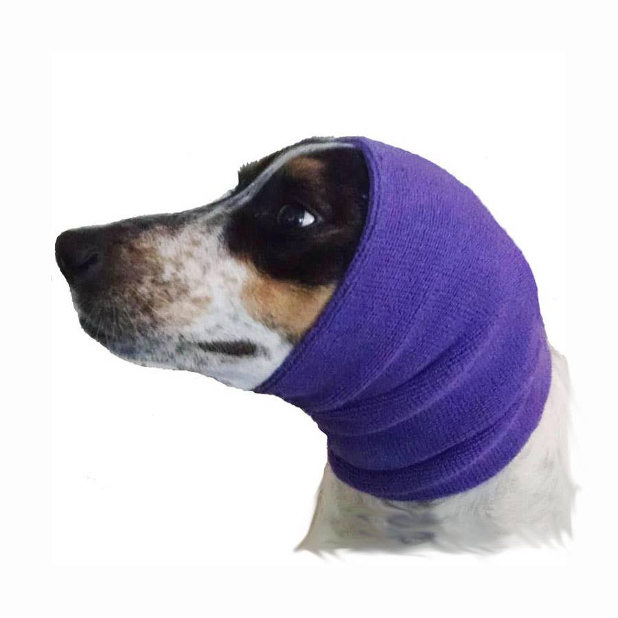 Happy Hoodie Large Purple