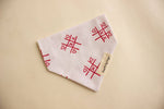 Tic-Tac-Toe Bandana - Valentine's Day Dog Bandana