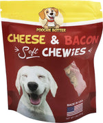 Bacon & Cheese Soft Chewy Dog Treats: 8oz