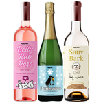 Dog Wines- Sauv Bark, Belly Rub Rose, & Pawsecco