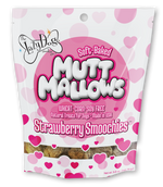 Lazy Dog Mutt Mallows Strawberry Smoochies Dog Treat 5oz