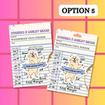 Golden Retriever Energy Waterproof Vinyl Sticker