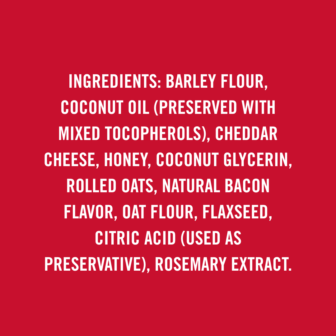 Cheddar Bacon Dog Treats, 6oz