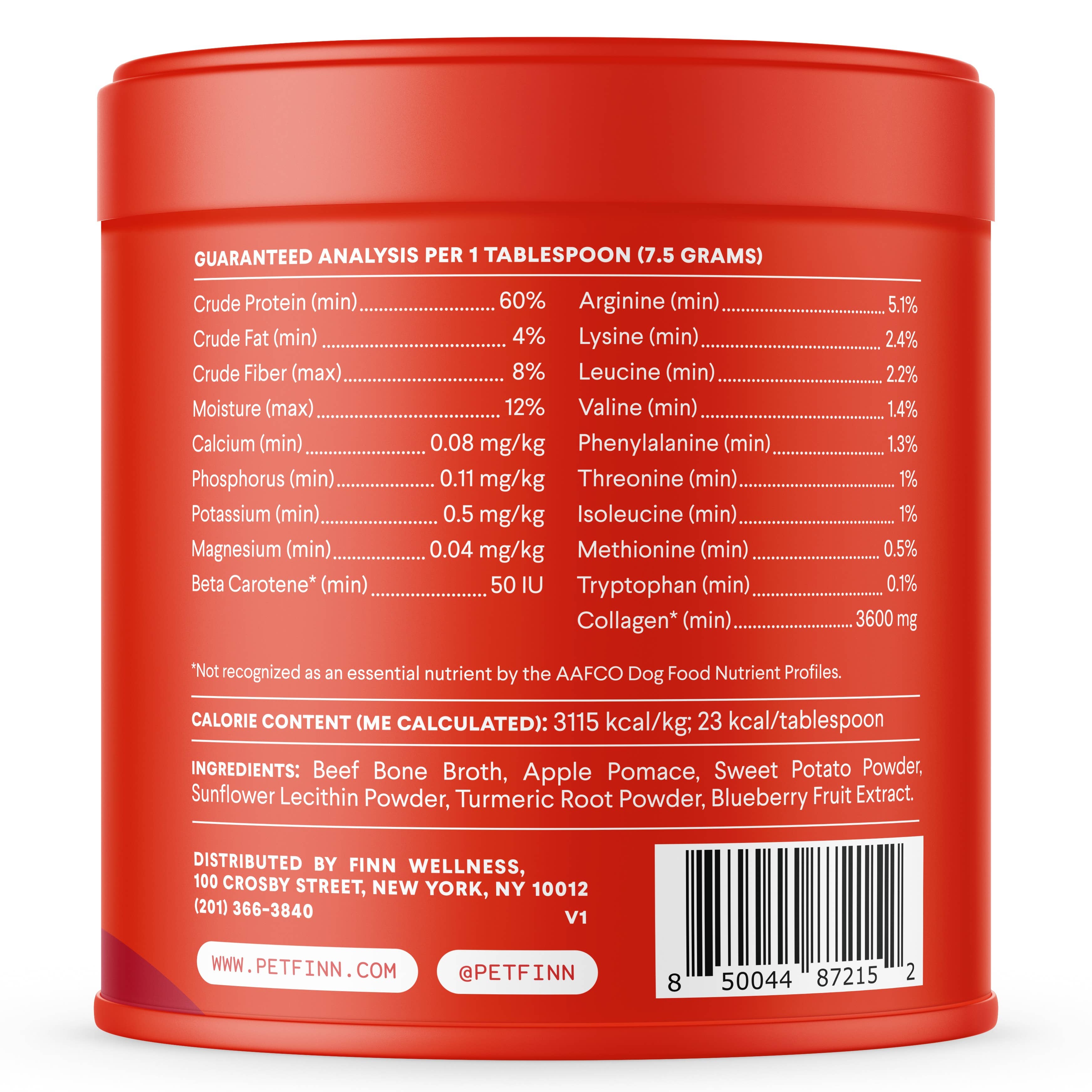 Bone Broth Plus - Powdered Meal Topper