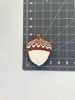 Fall Aboard!: Turkey Cookie 3.75"