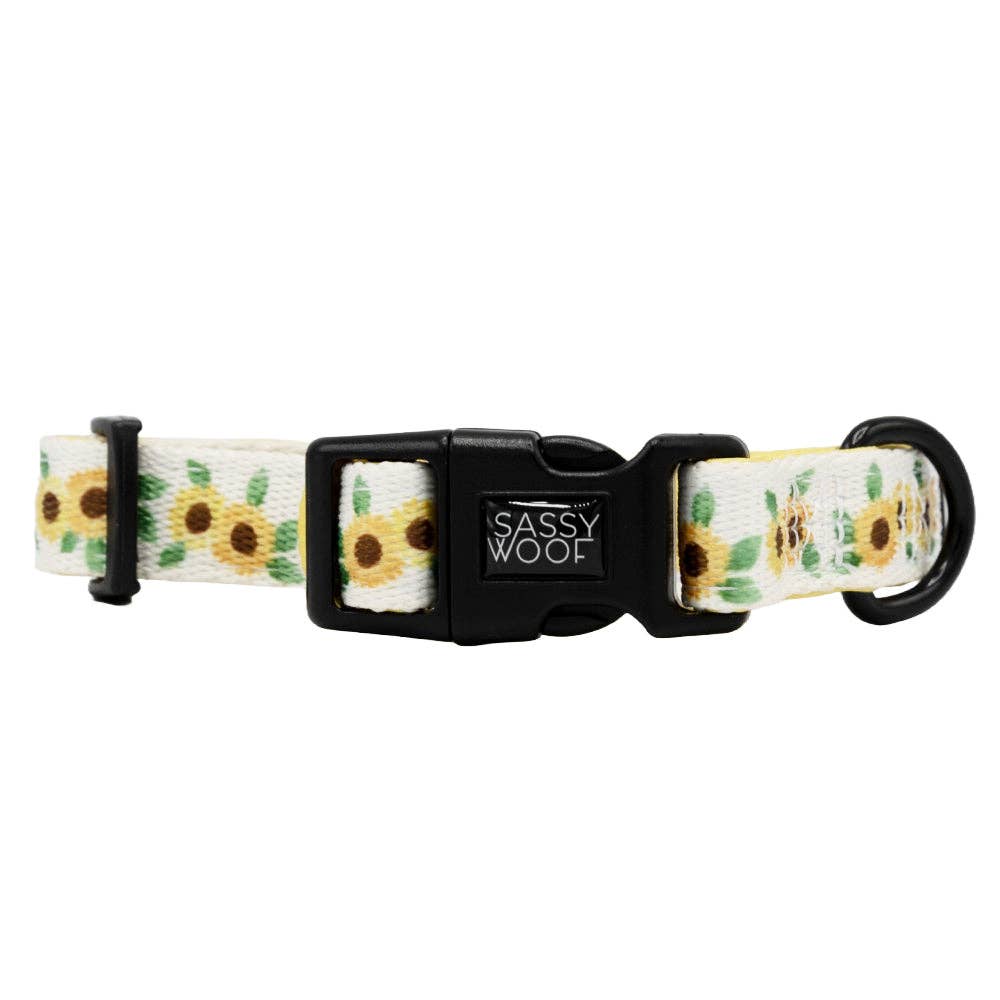 Dog Collar - Sunflower Dreams: Small