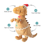 PetShop by Fringe Studio Cookie-Saurus Plush Dog Toy