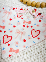 Hearts Reversible Dog Bandana