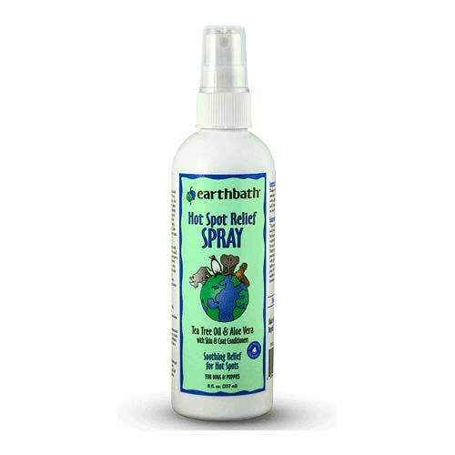 Earthbath Hot Spot Relief Spray Tea Tree Oil & Aloe Vera 8oz