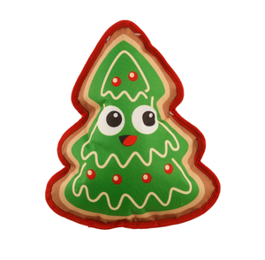 Outward Hound Fire Biterz Christmas Tree Cookie Dog Chew Toy