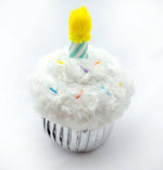 ThoozyPet Birthday Cupcake Plush Dog Toy 7"