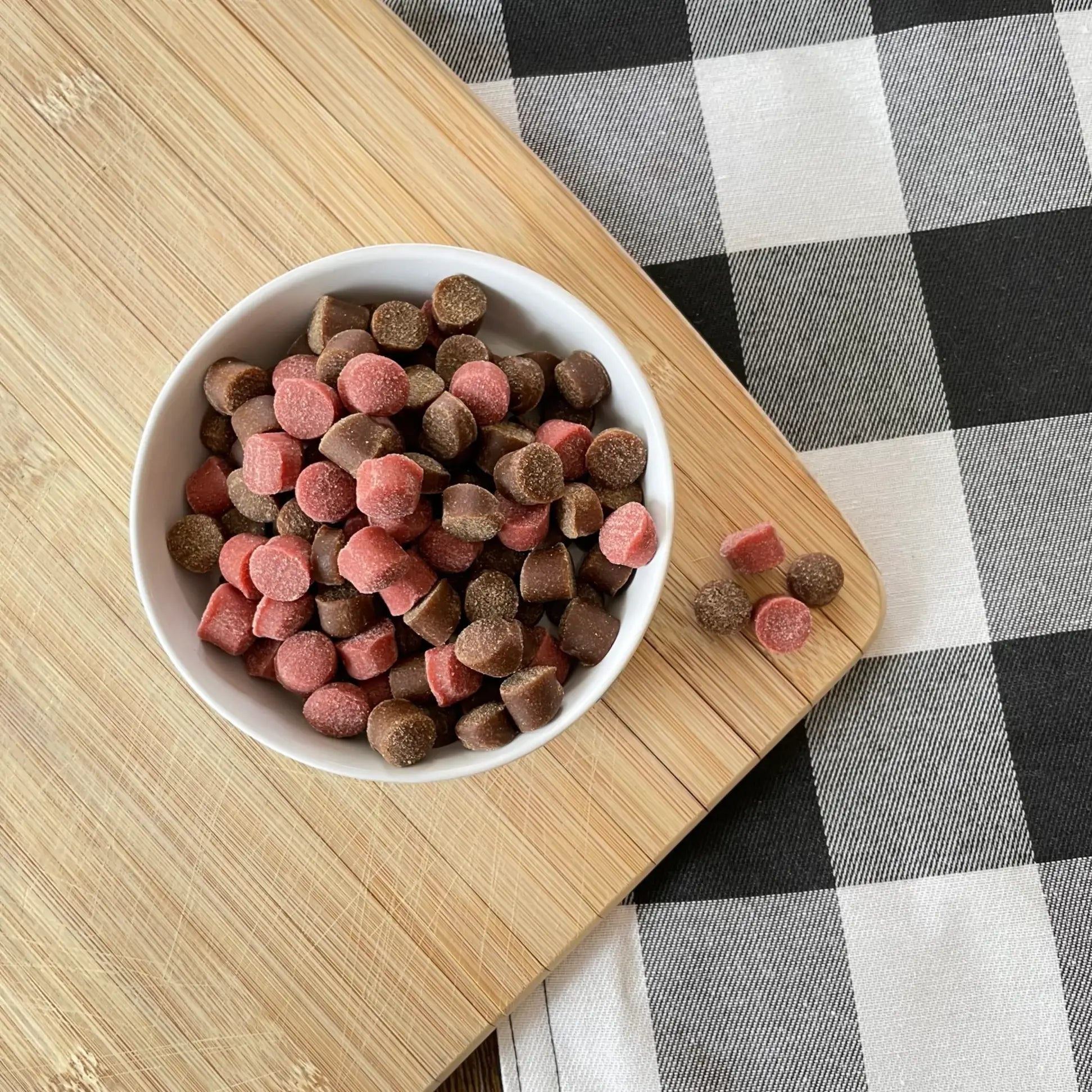 8oz Peanut Butter & Jelly Small Chewy Dog Treats