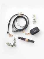 Ember Black 4-in-1 Convertible Hands Free Cloud Dog Leash