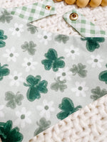 Clovers Reversible Dog Bandana