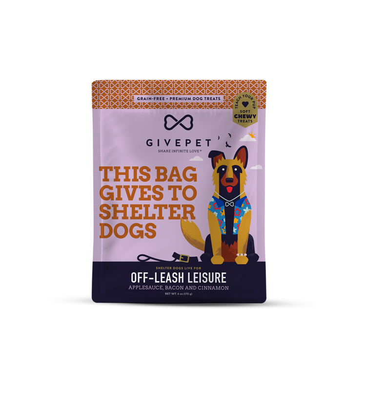 GivePet Off-Leash Leisure Soft and Chewy Training Dog Treat