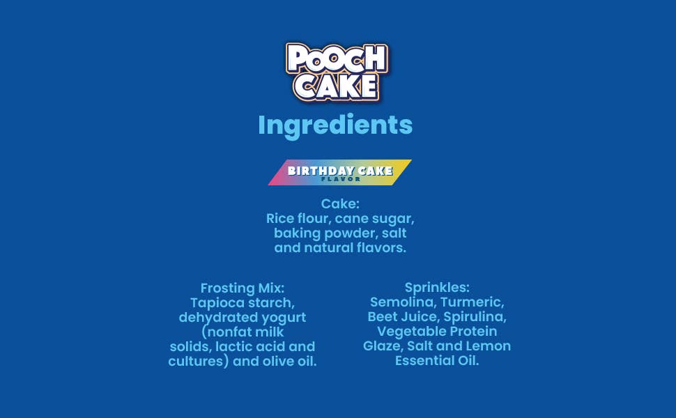 Pooch Cake - Dog Birthday Cake Kit