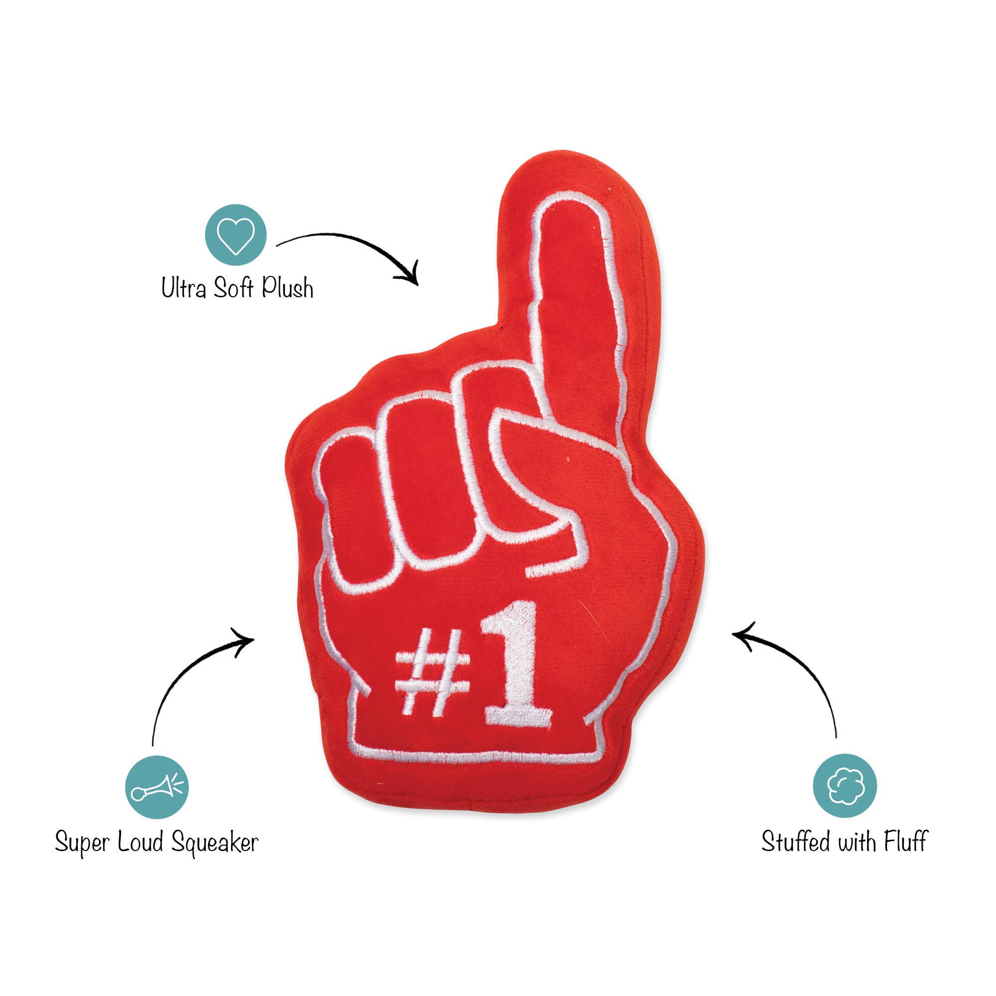 PetShop by Fringe Studio #1 Fan Plush Dog Toy