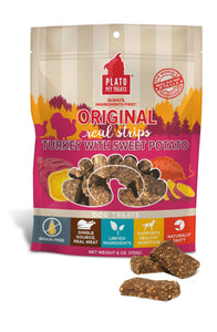 Plato Original Real Strips Turkey & Sweet Potato 3oz