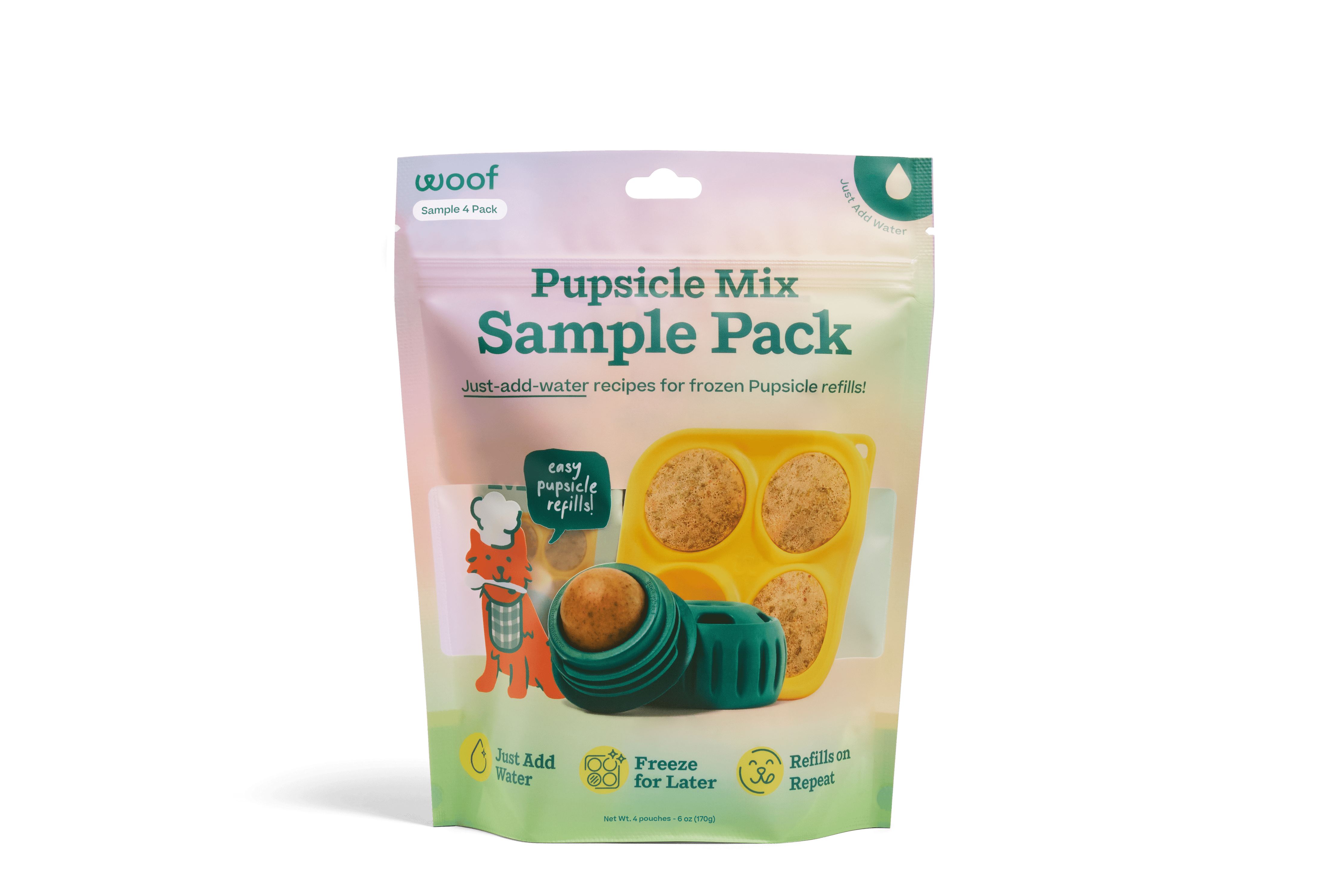 Pupsicle Treat Mix - 4 Pack Sampler