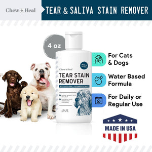 Tear Stain Remover for Dogs & Cats