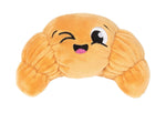 FuzzYard Croissant & Cappuccino Plush Dog Toy 2pk