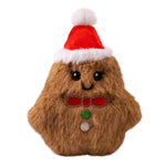 KONG Holiday Snuzzles Mini Gingerbread Dog Toy XS