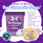 Lazy Dog Make at Home Birthday Ice Cream Mix w/Sprinkles