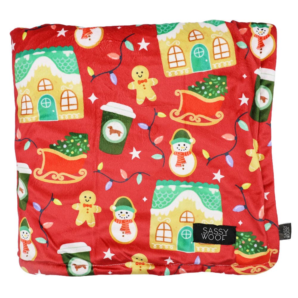 Pet Blanket - Sleigh Baby Sleigh