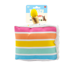 ThoozyPet Birthday 5-Layer Cake Plush Dog Toy 8"