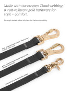 Lavender Haze 4-in-1 Wide Convertible Hands Free Dog Leash