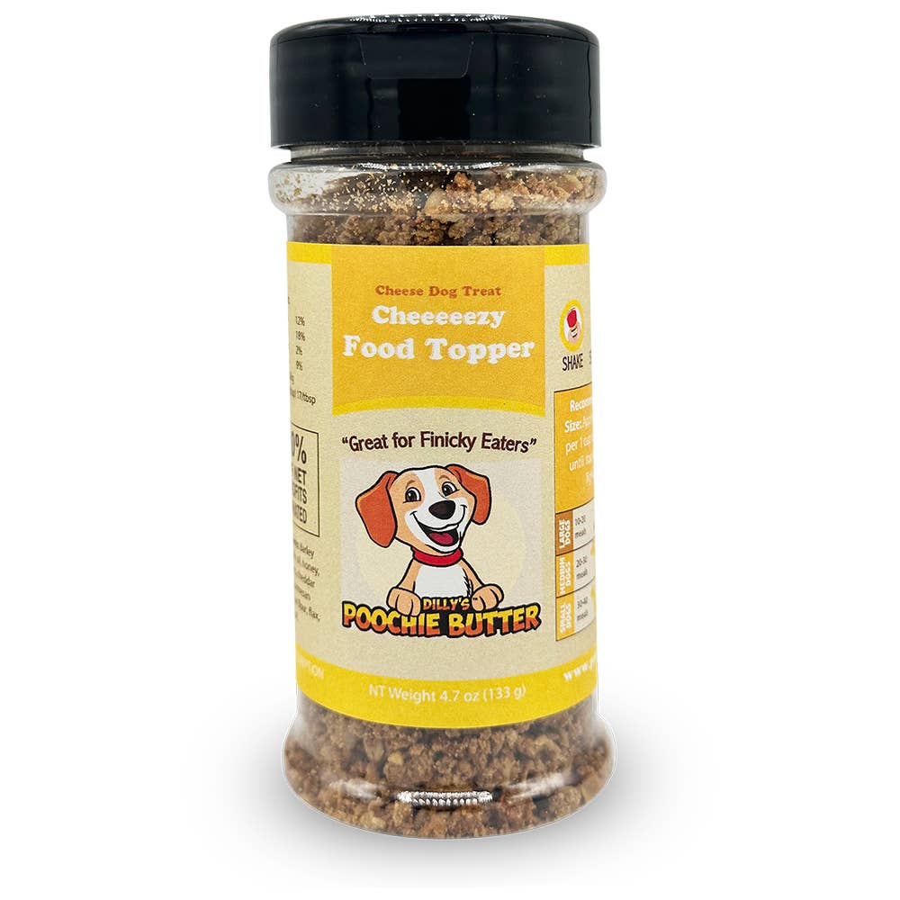 Dog Food Topper All Natural 4.7oz: Cheese