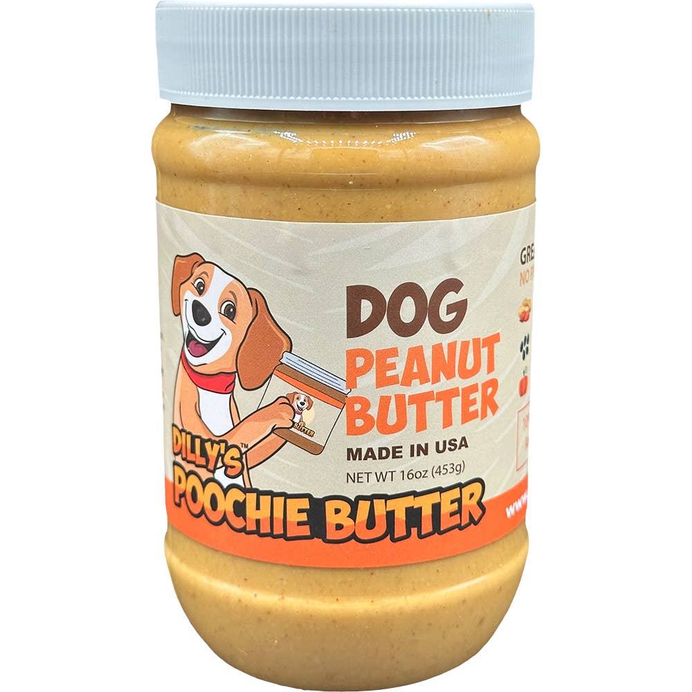 Dog Pumpkin Peanut Butter Jar 16oz