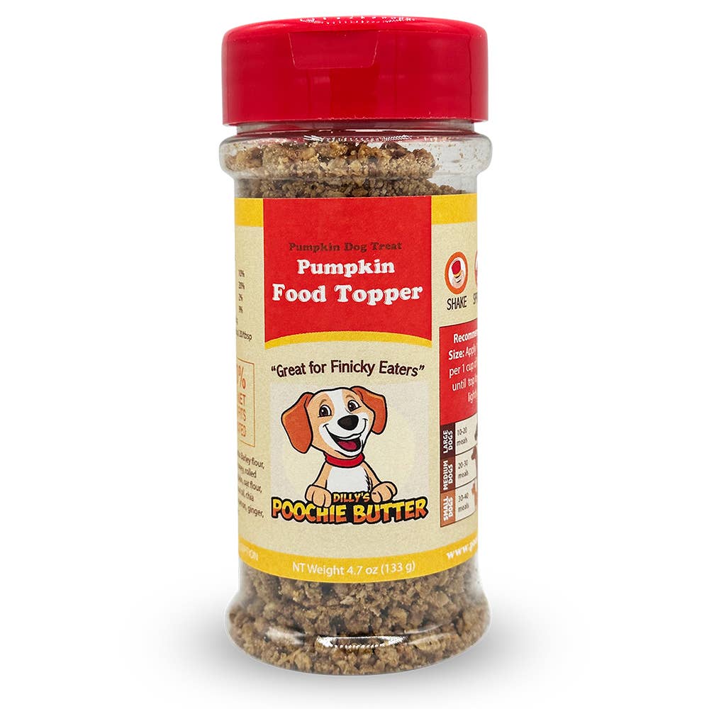 Dog Food Topper All Natural 4.7oz: Cheese & Bacon