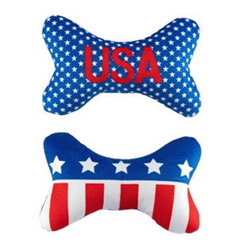 HIP DOGGIE HD BONE TOY- PACK USA