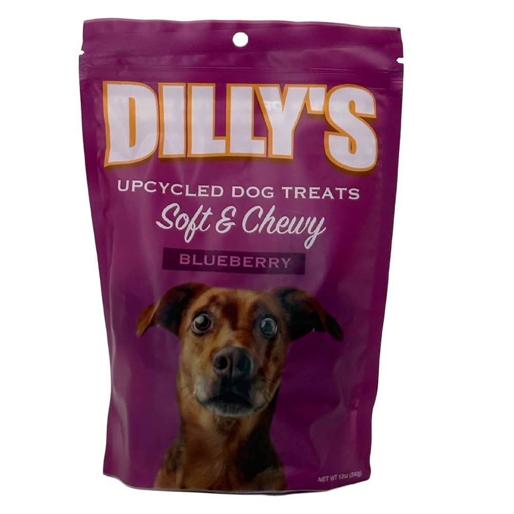 Dilly's Blueberry Soft & Chewy Dog Treats 12oz