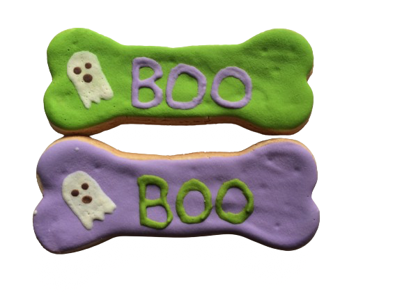 Halloween Boo Bones Dog Bone Treats