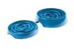 Messy Mutts Interactive Slow Feeder Blue 1.75 Cup