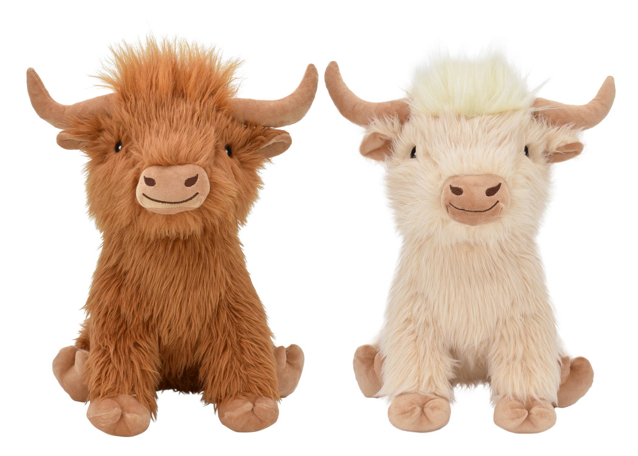 Multipet Highland Cow Dog Toy 8"